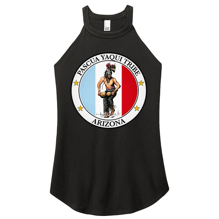 Coat Of Arms Of Pascua Yaqui Tribe Of Arizona Women's Perfect Tri Rocker Tank