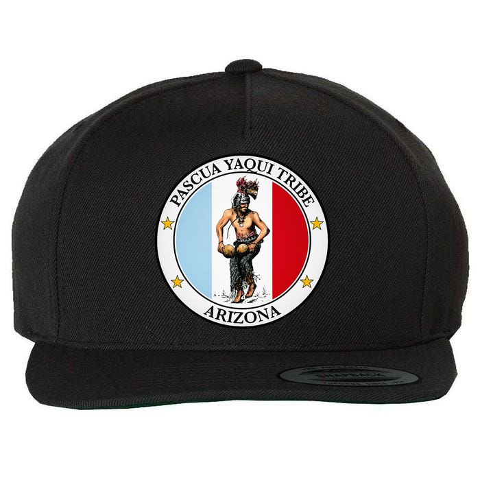 Coat Of Arms Of Pascua Yaqui Tribe Of Arizona Wool Snapback Cap