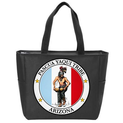 Coat Of Arms Of Pascua Yaqui Tribe Of Arizona Zip Tote Bag