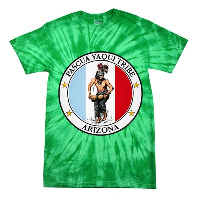 Coat Of Arms Of Pascua Yaqui Tribe Of Arizona Tie-Dye T-Shirt