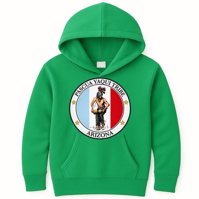 Coat Of Arms Of Pascua Yaqui Tribe Of Arizona Kids Hoodie