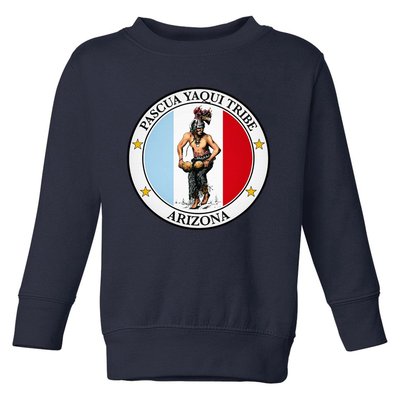 Coat Of Arms Of Pascua Yaqui Tribe Of Arizona Toddler Sweatshirt