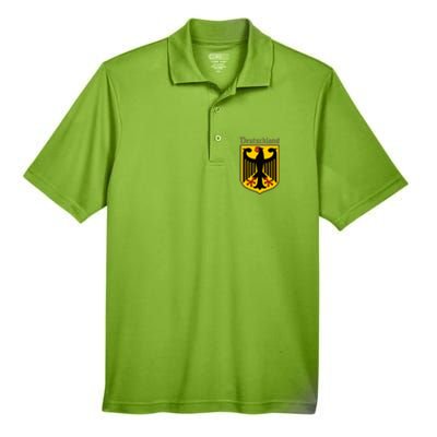 Coat Of Arms Of Germany | German Eagle | Deutschland Men's Origin Performance Pique Polo