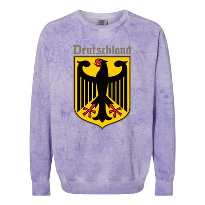 Coat Of Arms Of Germany | German Eagle | Deutschland Colorblast Crewneck Sweatshirt