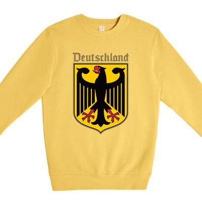 Coat Of Arms Of Germany | German Eagle | Deutschland Premium Crewneck Sweatshirt