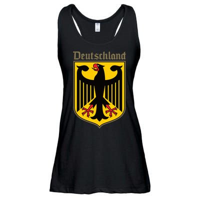 Coat Of Arms Of Germany | German Eagle | Deutschland Ladies Essential Flowy Tank