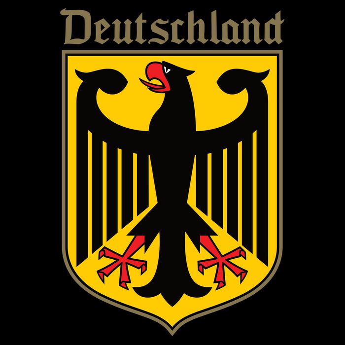 Coat Of Arms Of Germany | German Eagle | Deutschland Polo