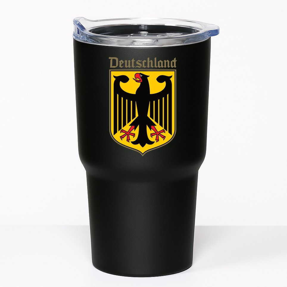 Coat Of Arms Of Germany | German Eagle | Deutschland Tumbler