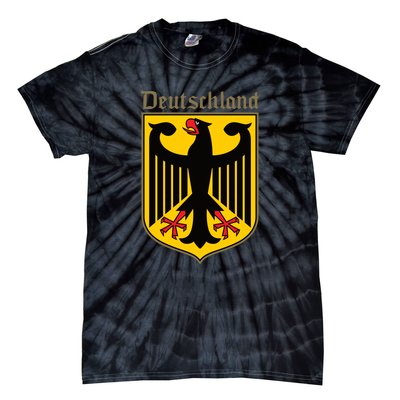 Coat Of Arms Of Germany | German Eagle | Deutschland Tie-Dye T-Shirt