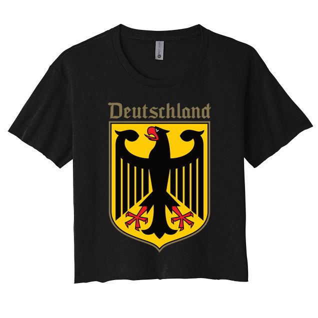 Coat Of Arms Of Germany | German Eagle | Deutschland Crop Top