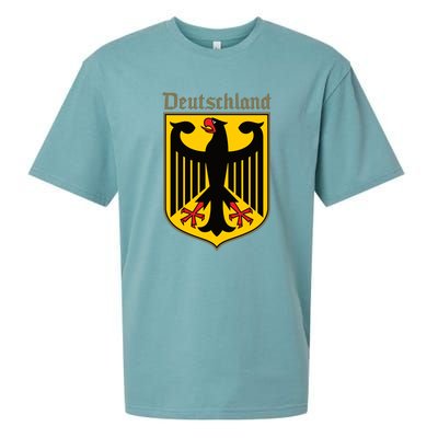 Coat Of Arms Of Germany | German Eagle | Deutschland Sueded Cloud Jersey T-Shirt