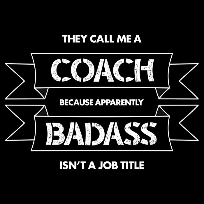 Coach Because Badass Isn't A Job Title 16oz Travel Tumbler