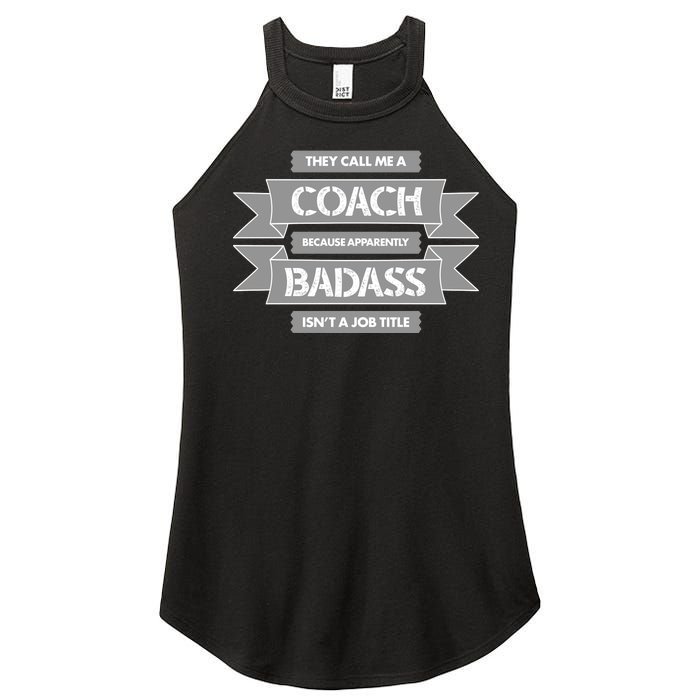 Coach Because Badass Isn't A Job Title Women’s Perfect Tri Rocker Tank