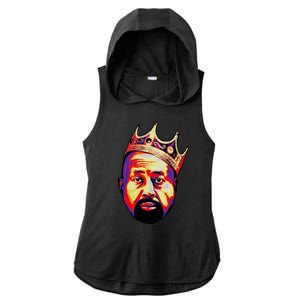 Coach Crown King Indiana Ladies PosiCharge Tri-Blend Wicking Draft Hoodie Tank