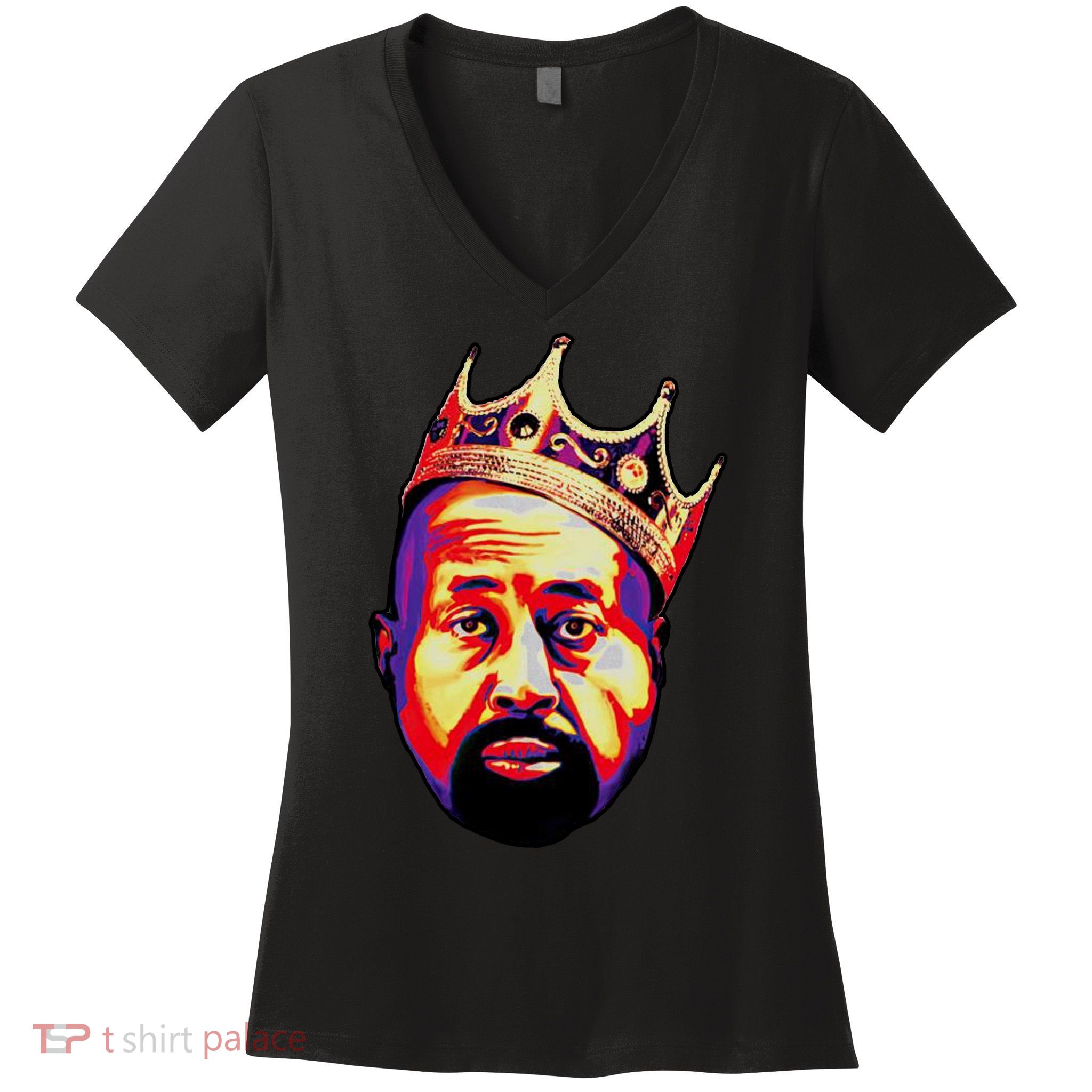 Coach Crown King Indiana Women's V-Neck T-Shirt