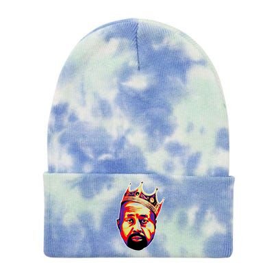 Coach Crown King Indiana Tie Dye 12in Knit Beanie