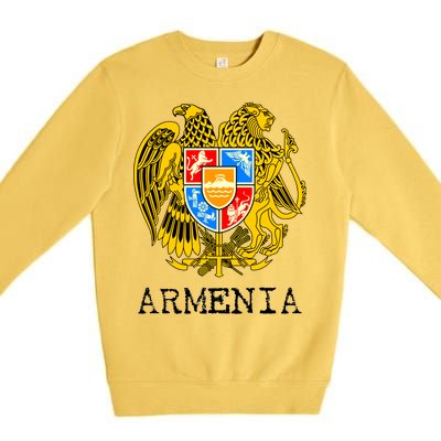 Coat of Arms of Armenia Premium Crewneck Sweatshirt