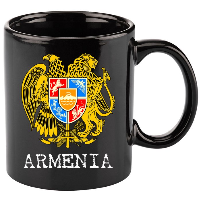 Coat of Arms of Armenia 11oz C Handle Ceramic Mug
