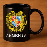 Coat of Arms of Armenia 11oz C Handle Ceramic Mug