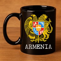 Coat of Arms of Armenia 11oz C Handle Ceramic Mug