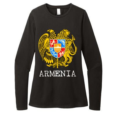 Coat of Arms of Armenia Womens CVC Long Sleeve Shirt