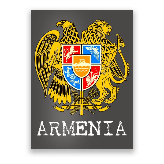 Coat of Arms of Armenia Poster