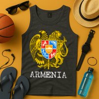 Coat of Arms of Armenia Tank Top