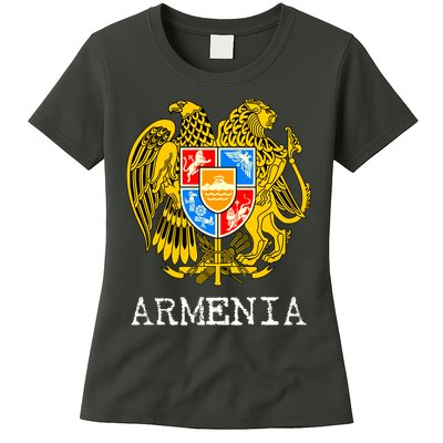 Coat of Arms of Armenia Womens T-Shirt