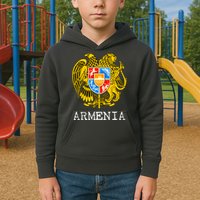 Coat of Arms of Armenia Kids Hoodie