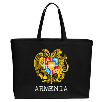 Coat of Arms of Armenia Cotton Canvas Jumbo Tote