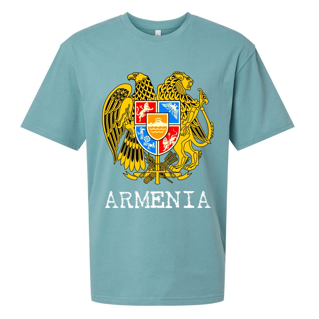 Coat of Arms of Armenia Sueded Cloud Jersey T-Shirt