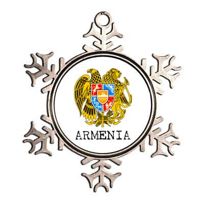 Coat of Arms of Armenia Metallic Star Ornament