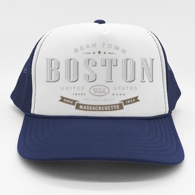 City Of Boston Trucker Hat