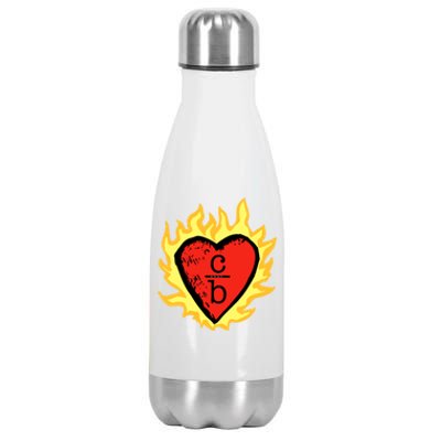 Clothes Over Bros Heart Logo Stainless Steel Insulated Water Bottle