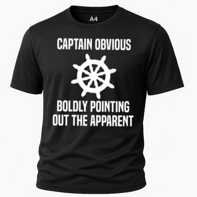 Captain Obvious Boldly Pointing Out The Apparent Sarcasm Performance Shirt