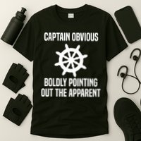 Captain Obvious Boldly Pointing Out The Apparent Sarcasm T-Shirt