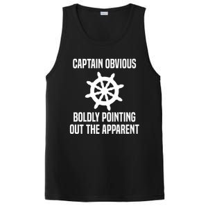 Captain Obvious Boldly Pointing Out The Apparent Sarcasm PosiCharge Competitor Tank