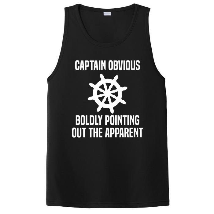 Captain Obvious Boldly Pointing Out The Apparent Sarcasm PosiCharge Competitor Tank