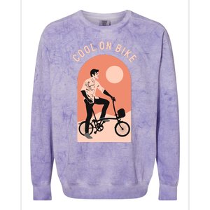 Cool On Bike Colorblast Crewneck Sweatshirt