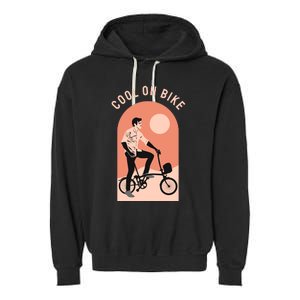 Cool On Bike Garment-Dyed Fleece Hoodie