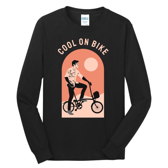 Cool On Bike Tall Long Sleeve T-Shirt