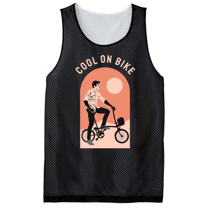 Cool On Bike Mesh Reversible Basketball Jersey Tank