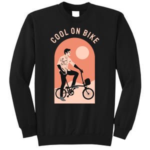 Cool On Bike Tall Sweatshirt