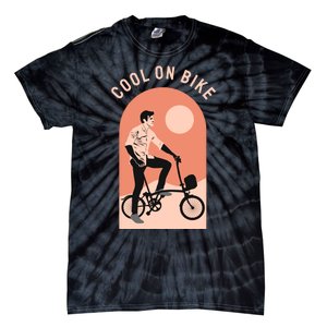 Cool On Bike Tie-Dye T-Shirt