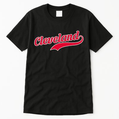 Cleveland Ohio Baseball Tall T-Shirt