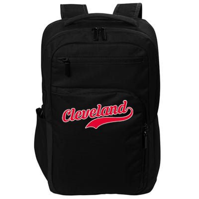 Cleveland Ohio Baseball Impact Tech Backpack