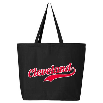 Cleveland Ohio Baseball 25L Jumbo Tote