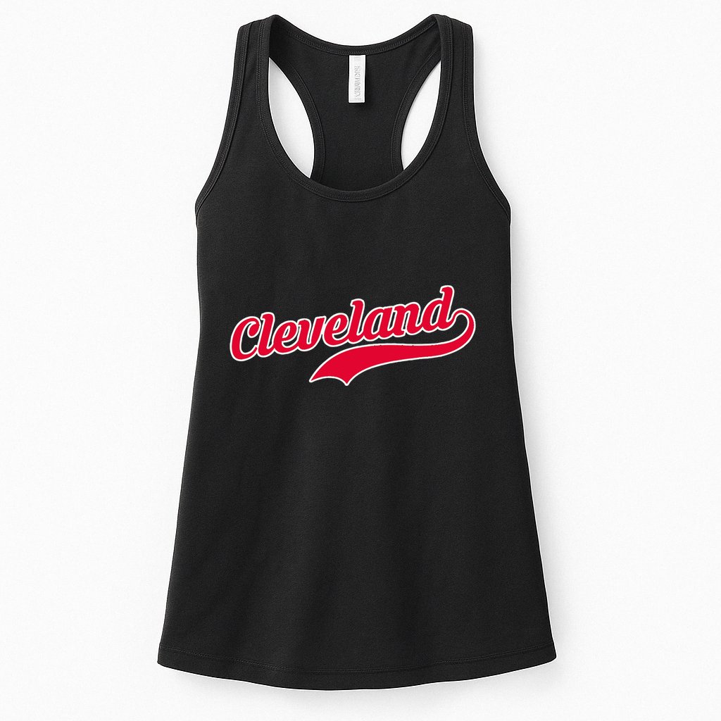 Cleveland Ohio Baseball Womens Tank Top