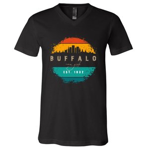 City Of Buffalo New York V-Neck T-Shirt