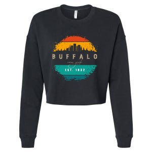 City Of Buffalo New York Cropped Pullover Crew